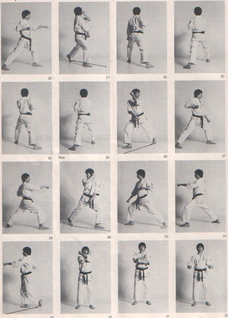 kyokushin karate stances